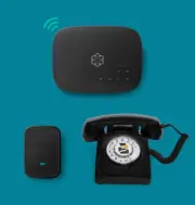 Ooma Rotary Phone Bundle +Telo Air + Linx