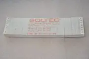 SOLTEC CORPORATION ZR1-02-25-25M FANFOLD RECORDING INSTRUMENT CHART PAPER