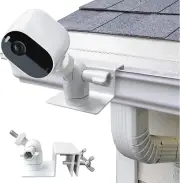 Gutter Mount for Eufy, Wyze, Google Nest, Arlo, Simplisafe, Ring Stick up Cam/Pr
