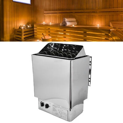 NEW 6KW Electric Sauna Heater Inner Control Heater Stove Steam Room Equipment 22