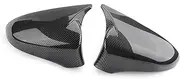 Replacement Covers Rhyming Rearview Mirror Caps Wing Side Mirror Cover LHD For GS/ES/RC/RCF/GSF/CT/LS 2012-2018 Car Accessories (Color : Carbon Pattern)