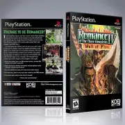 PS1 Case - NO GAME - Romance of the Three Kingdoms IV - Wall of Fire