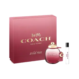 COACH Wild Rose曠野玫瑰女性淡香精(50ml+7.5ml 隨身瓶) 《BEAULY倍莉》女性香水 女士香水