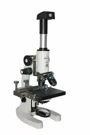 Radical 1500x Cordless LED Vet Medical Compound Microscope w Camera & 100x Oi...