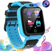 ELEJAFE Children's Smartwatch, Smartwatch for Children with 16 Puzzle Game Video Camera Music Alarm Clock Calculator, Children's Watch Gift for Christmas Boys and Girls 4-12 Years