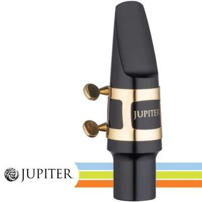 Jupiter JWM-TSK1 Tenor Saxophone Mouthpiece with Gold Lacquered Ligature