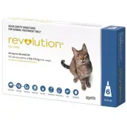 Revolution for Cats 2.6-7.5kg - Blue 6 Pack