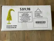 SEALED Hobby Lobby 3’ Led Bright Green Whimsical The Grinch Christmas Tree 2024