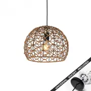 Snap Lighting Canamo Dome Hemp Rope Downlight to Pendant Light Conversion Kit