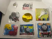 Thomas The Tank Engine Birthday Supplies Backdrop Banner Table Cover Toppers