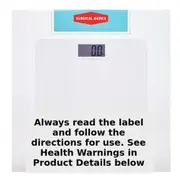 Surgical Basics Digital Anti-slip Weighing Scale 180kg