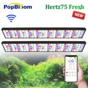PopBloom WiFi Control LED Aquarium Light For 72 180CM Planted Aquarium Fish Tank