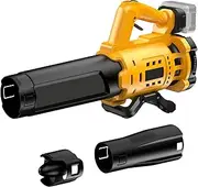 Cordless Leaf Blower, 480 CFM Electric Blower, for 20V Max Battery(No Battery), 18500RPM, Lockable to Maintain Speeds up to 130MPH, Handheld Blower for Snow Blowing, Lawn Care, Yard