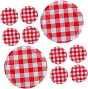 KOMBIUDA 20 Pcs Sealed Bottle Cap The Wire Hair Oil Applicator Bottle Wipes Bunny Ears for Crafts Hair Comb Tool Bottle Hair Dye Bottle Comb Vintage Buttons Bunny Ear Hair Clips Iron Red