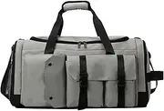 Gym Bag for Women, Waterproof Large Gym Tote, Luggage Backpack With Dry And Wet Separation for Jump Ropes Bands Sneakers Towels Gloves Indoor