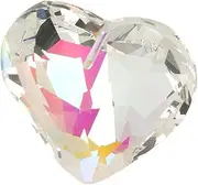 Heart Crystal Prism Suncatcher,Durable Suncatcher Heart Hanging Prism Pendant Widely Used Geometric Sparkling Translucent for Photo Ornament (Generic62enagps8w-12)
