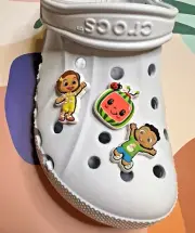 Bundle 3 Pieces Crocs Jibbitz: CoComelon Show Nina Cody & CoComelon