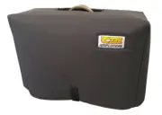 Black Padded Cover for a Carr Sportsman 1x12 Combo Version 1 Front Controls