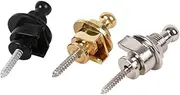 MUELODSIC Guitar Strap Locks for Bass and Electric Guitar Metal Strap Blocks Long-lasting