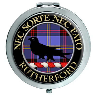 Rutherford Scottish Clan Compact Mirror