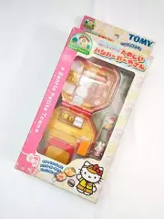 Vintage Takara Tomy Sanrio Hello Kitty Hamburger Shop compact 2001