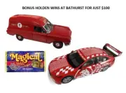 HOLDEN EH PANEL VAN ARNOTTS' TOA #1 + HOLDEN WINS AT BATHURST 1:18 SCALE MODEL
