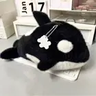 Plush Pencil Case Killer Whale Stationery Bag Funny Pen Box Students