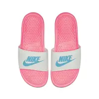 在飛比找蝦皮商城優惠-Nike Benassi JDI 女鞋 白藍綠 拖鞋 343