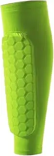 Leg Sleeves Shin Guards Shockproof Honeycomb Nylon Support Sock Shin Protector Soccer Gear Soccer Shields Sports Legging