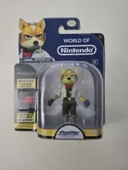 World of Nintendo StarFox Fox McCloud 4.5” Figure w/ Mystery Accesory