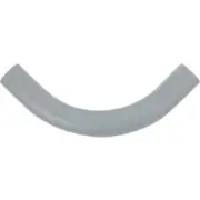 (5)-Carlon 2-1/2 In. Schedule 40 90 Deg Electrical Conduit PVC Elbow UA9AKCAR
