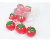 2-Pack Tomato Splat Squishy Stress Ball - Sensory Decompressor for Adults/Kids