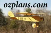 RC Model Airplane Plans Printed Stahlwerk Parasol Micro Scale 21" In WS
