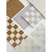 Solid Stripe Rug VARIOUS COLOUR