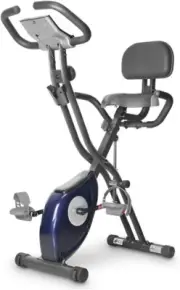 Leikefitness LEIKE X Bike Ultra-Quiet Folding Exercise Bike, Magnetic Upright...