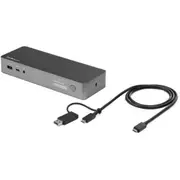 StarTech.com USB-C & USB 3.0 Dual 4K Docking Station, with 60W Power Delivery, [DK30C2DPPD]