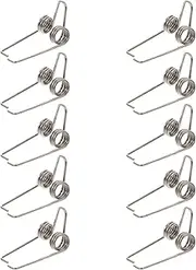 MILISTEN 10pcs Water Spring Tuba Trumpet Musical Instrument Accessories Tremolo Springs Instruments Accessory Trombone Spit Valve Baritone Springs Drain Valve Iron Large