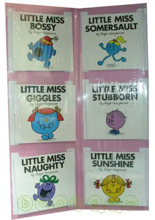 Little Miss Gift Set: Little Miss Bossy, Little Miss Giggles, Little Miss Naughty, Little Miss Somersault, Little Miss Stubborn,