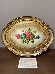 Legno Holz Wood Bois Tray Smithsonian Institution Certificate New