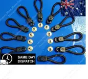 Bungee Loops - 70mm - 10 Pack - Bunji Tonneau Ute Marine Repair Loop