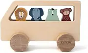 Trixie Wooden Baby Bus - Animals