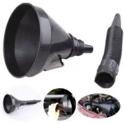 Universal Plastic Oil Filler Funnel Oil Water Fuel Gas Petrol Long Mouth Funnel
