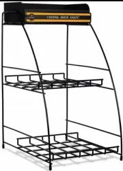 Keurig(R) K-Cup Wire Storage Rack, 17 1/2in.W x 9 1/4in. x 12 1/2in., Black