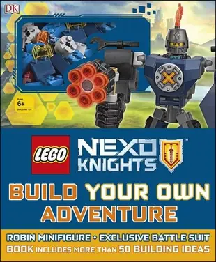 LEGO Nexo Knights: Build Your Own Adventure (+Minifigure)