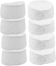 IWOWHERO 8Pcs Newborn Belly Bands Soft Cord Belts for Boy Girl Gentle Compression and Warmth Nursery Support for Comfort and Care