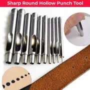 Hole Puncher Leather Round Hollow hole Punch Working Tools for Watch Belt Canvas