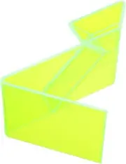 Plastic Car Speaker Holder Desktop Speaker Stand Car Audio Display Stand for Car Speakers PC Speakers and Studio Speakers Yellow