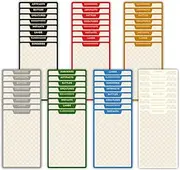 MTG Card Dividers for Storage Boxes, MTG Deck Box Dividers, Trading Card dividers, 112
