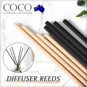 UP 120PCS Premium Reed Diffuser Reeds Fiber Sticks Aromatherapy Home Office Bulk