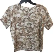 Orvis 100% Linen Blouse Size Small New with tags